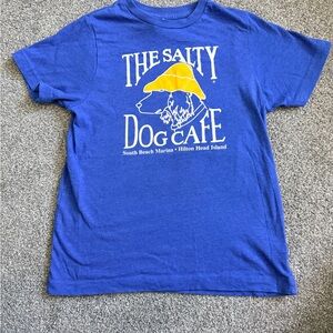 Blue The Salty Dog Cafe T-Shirt